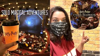 HARRY POTTER NYC * CHAOS at HOGWARTS VR EXP+HAUL+HP and THE CURSED CHILD BROADWAY PLAY (APRIL 2022)