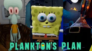 Plankton's Plan Full Playthrough Gameplay (SpongeBob Horror Game)