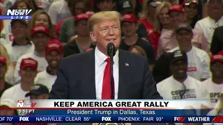 FULL TRUMP RALLY: President Trump holds campaign rally in Dallas, Texas