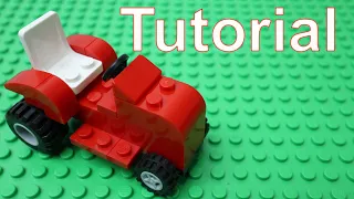 LEGO Riding Lawn Mower (Easy Tutorial)