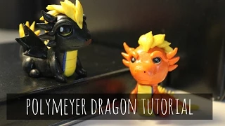 POLYMER CLAY DRAGON TUTORIAL