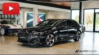 Audi RS4 Avant Competition plus in Mythosschwarz