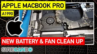 Guide to Replacing the Battery & Cleaning the Fan of Apple MacBook A1990