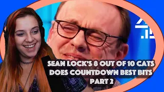 Sean Lock's 8 Out of 10 Cats Does Countdown Best Bits Part 2 | Americans Learn