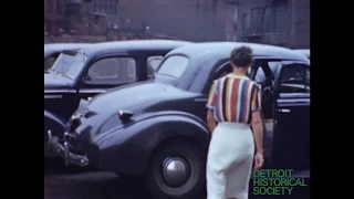 C. 1940 Color 8mm Footage of Metro Detroit