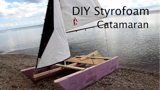 How to Make a Sailboat out of Styrofoam