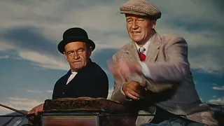 The Quiet Man (1952) Wagon Scene Sean Sees White 'O Morn John Wayne Barry Fitzgerald