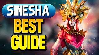 SINESHA | BEST BUILD for HEALS, NUKES & CONTROL! (2023 Guide)