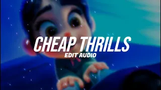 Cheap Thrills ( Edit Audio ) Sia ft. sean paul