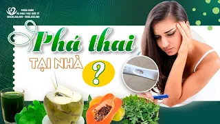 PHÁ THAI TẠI NHÀ BẰNG THỨC ĂN ĐU ĐỦ, RAU NGÓT, DỨA, NƯỚC DỪA,...: CÓ NÊN HAY KHÔNG?