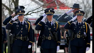 Family, friends, law enforcement gather to mourn Michael Jensen