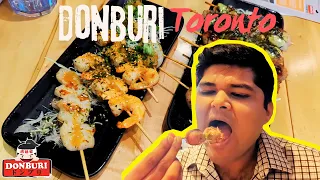 10 Tempting JAPANESE Items, BIG Flavours | Donburi Toronto Review😋🥓🍡