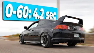 AWD IS INSANE! + Full Exhaust For The Turbo Rsx Build! ( Sounds ROWDY )