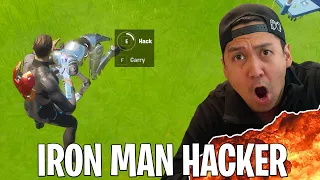 Iron Man hacker robotter og forvandler de til spillere i Fortnite sesong 4