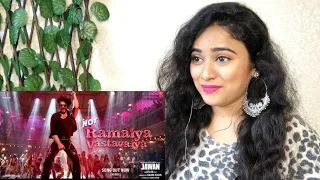 Jawan: Not Ramaiya Vastavaiya || Reaction By Aafreen Shaikh | Shah Rukh Khan | Nayanthara