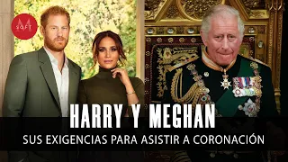 La FUERTE petición de Meghan y Harry para ir a la coronación del rey Carlos