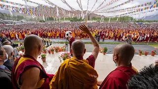 Далай-лама. Учения в Ле (Ладак) — 2023. День 1