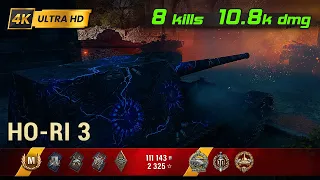 Ho-Ri 3 💥 8 Kills / 10.7k Damage 💥 WoT Replay #17