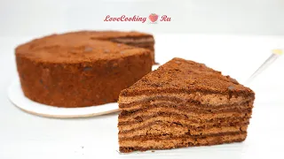 Постный шоколадный торт "Трюфель" | Веганский торт без глютена | LoveCookingRu