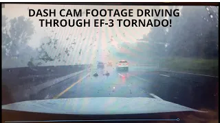 EF-3 Tornado Dash Cam Footage