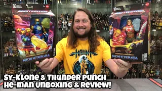 Thunder Punch He-Man & Sy-Klone Masters of the Universe Masterverse Unboxing & Review!