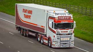 30 MINUTES of Truck Spotting on the A74(M) Scotland *BUMPER VIDEO*