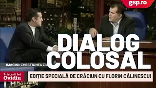 Florin Călinescu și Gigi Becali la Chestiunea Zilei: filmare de senzație