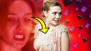 Elizabeth Olsen SIENDO MALA 😈 como SCARLET WITCH 🖤 cuidado Doctor Strange 😨