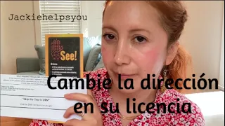 Cambie la dirección en su Licencia de Conducir