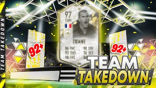 OMFG Insane Icon Moments Pack Team Takedown!!!