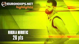 Panathinaikos Athens-FC Barcelona 74-88: Nikola Mirotic (26 points)