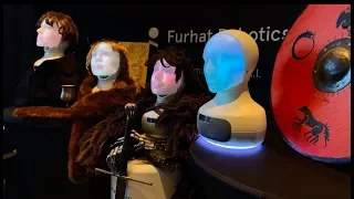 Robots sing Game of Thrones theme song