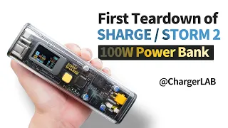 First Teardown of SHARGE / STORM 2 100W Transparent Super Power Bank