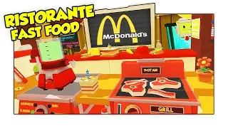 HO APERTO IL MIO MCDONALD'S! - Ristorante Job Simulator ITA (HTC Vive)