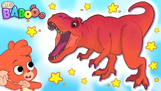 T-REX Club Baboo | 1 HOUR VIDEO | Dinosaurs for kids | Learn Dino Names for Kids