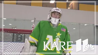 Ten-year-old girl from Minnesota is breaking barriers on the ice