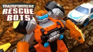 Transformers Rescue Bots: Wayward Island| One Step Transformer Rescue Bot Toys in Action New Episode