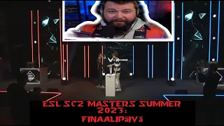 Pelipäivä III: Finaalipäivä - ESL SC2 Masters Summer 2023 mm. Serral, Classic, Reynor, Gumiho, ByuN