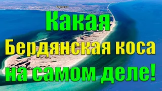 Бердянская коса : пляжи, жилье на азовском море, дорога