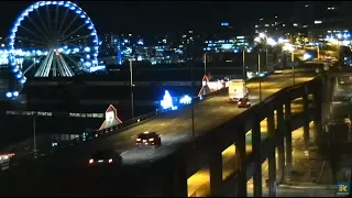 Last morning commute on Seattle's Alaskan Way Viaduct