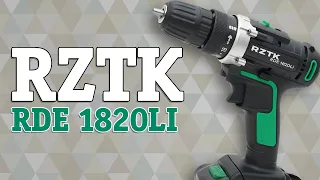 Шурупокрут акумуляторний RZTK RDE 1820Li