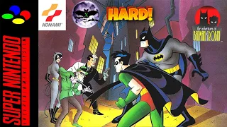 The Adventures of Batman & Robin прохождение [Hard] | Игра (SNES, 16 bit) 1992 Стрим RUS
