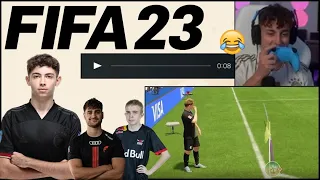 DULLENMIKE macht Eckentore gegen ELIASN97 & ANDERS | PAIN provoziert 😂 | FIFA 23 Highlights Deutsch