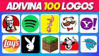 🧠 Adivina El Logo en 3 Segundos 🤔⏰✅ | 100 Logos Famosos | Quiz de Logos 2024