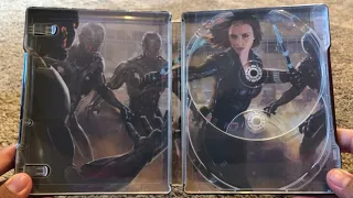 Marvel's Avengers 4-Film Best Buy Exclusive Steelbook Boxset Unboxing