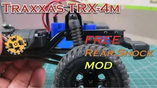 TRAXXAS TRX4M | FREE Rear Shock Mod