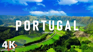 FLYING OVER PORTUGAL 4K - Video Ultra HD - Scenic Relaxation Film with Relaxing Music