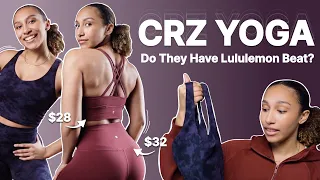 Best Lululemon Dupe?! 丨CRZ Yoga × Butterluxe Activewear Try on Haul and Review