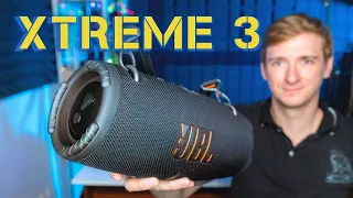 JBL Xtreme 3. Слушаем звук. Распаковка.