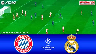 Bayern Munich vs Real Madrid - UEFA Champions League 2024 Final | EA FC 24 Gameplay PC [4K]